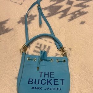 Marc Jacobs Light Blue Bucket Shoulder Bag